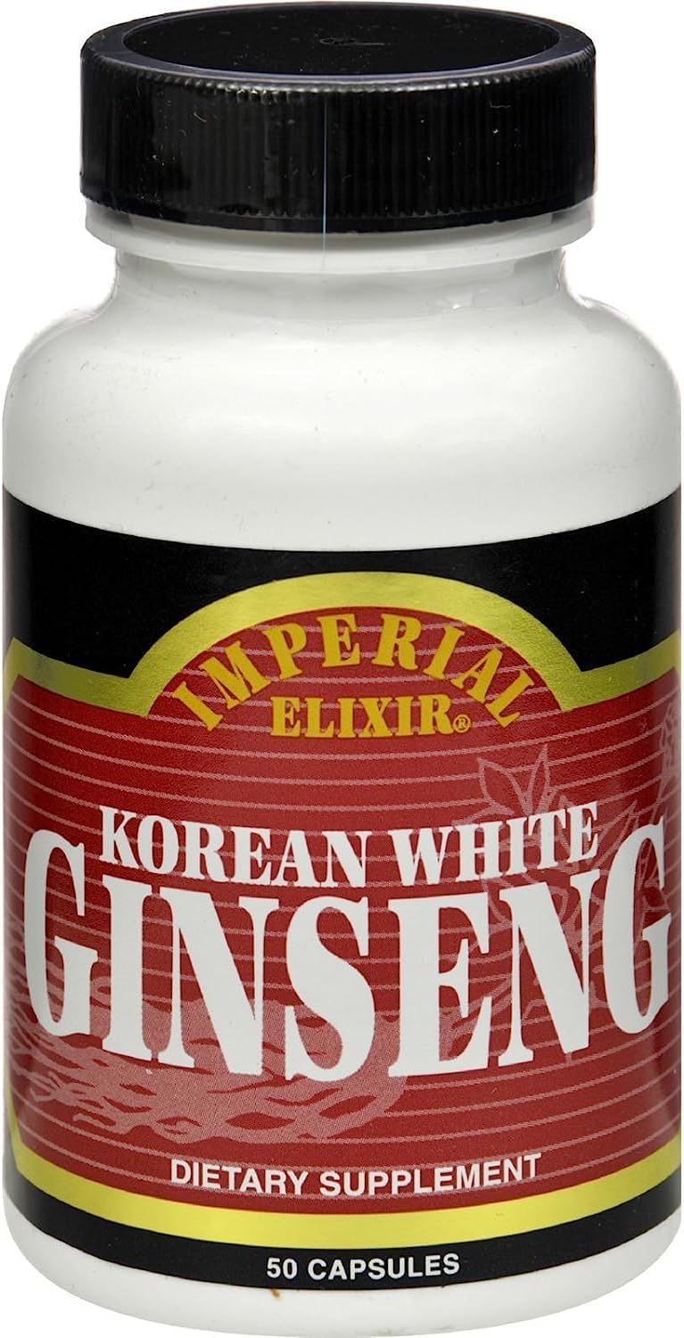Imperial Elixir Ginseng Korean White 50 Cap3